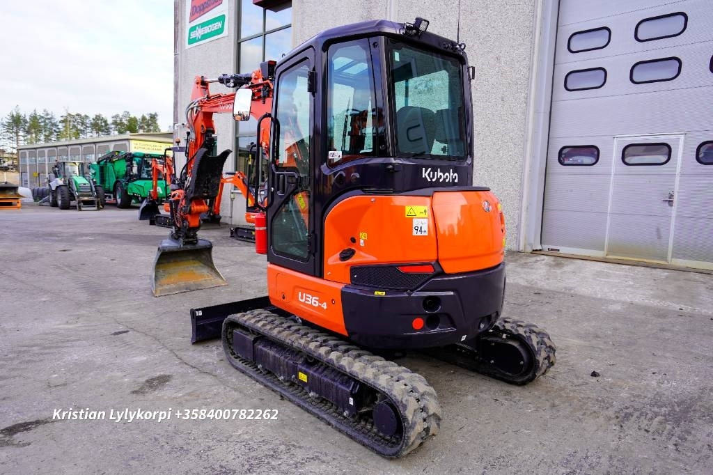 Kubota U36-4 MARGINAALIVEROLLINEN - Minigraafmachine: afbeelding 2 Kubota U36-4 MARGINAALIVEROLLINEN - Minigraafmachine: afbeelding 2