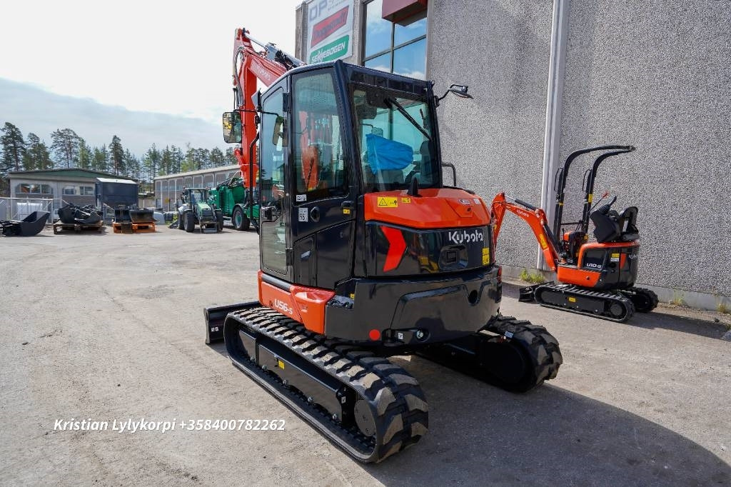 Kubota U56-5 UUSI AJAMATON - Minigraafmachine: afbeelding 2 Kubota U56-5 UUSI AJAMATON - Minigraafmachine: afbeelding 2