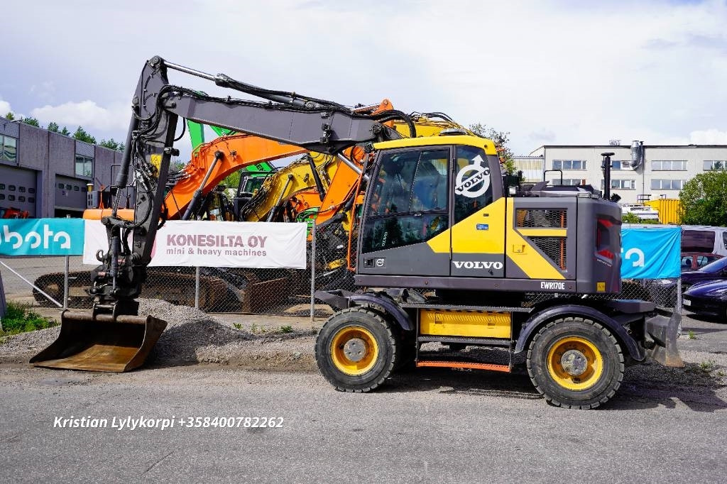 Volvo EWR170E OILQUICK PYÖRITTÄJÄ - Mobiele graafmachine: afbeelding 1 Volvo EWR170E OILQUICK PYÖRITTÄJÄ - Mobiele graafmachine: afbeelding 1