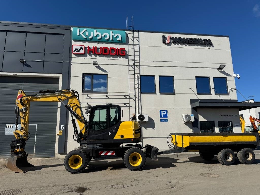 Yanmar B 110 W Hyvät varusteet / Siisti / Vähän ajettu - Mobiele graafmachine: afbeelding 1 Yanmar B 110 W Hyvät varusteet / Siisti / Vähän ajettu - Mobiele graafmachine: afbeelding 1