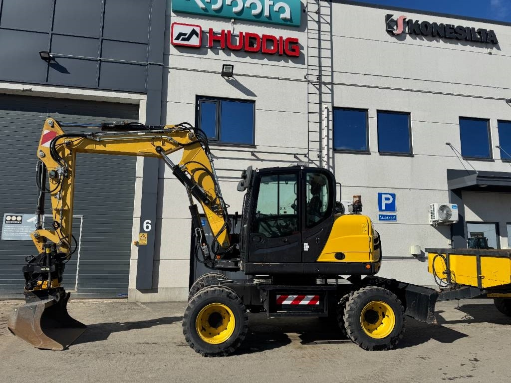 Yanmar B 110 W Hyvät varusteet / Siisti / Vähän ajettu - Mobiele graafmachine: afbeelding 2 Yanmar B 110 W Hyvät varusteet / Siisti / Vähän ajettu - Mobiele graafmachine: afbeelding 2