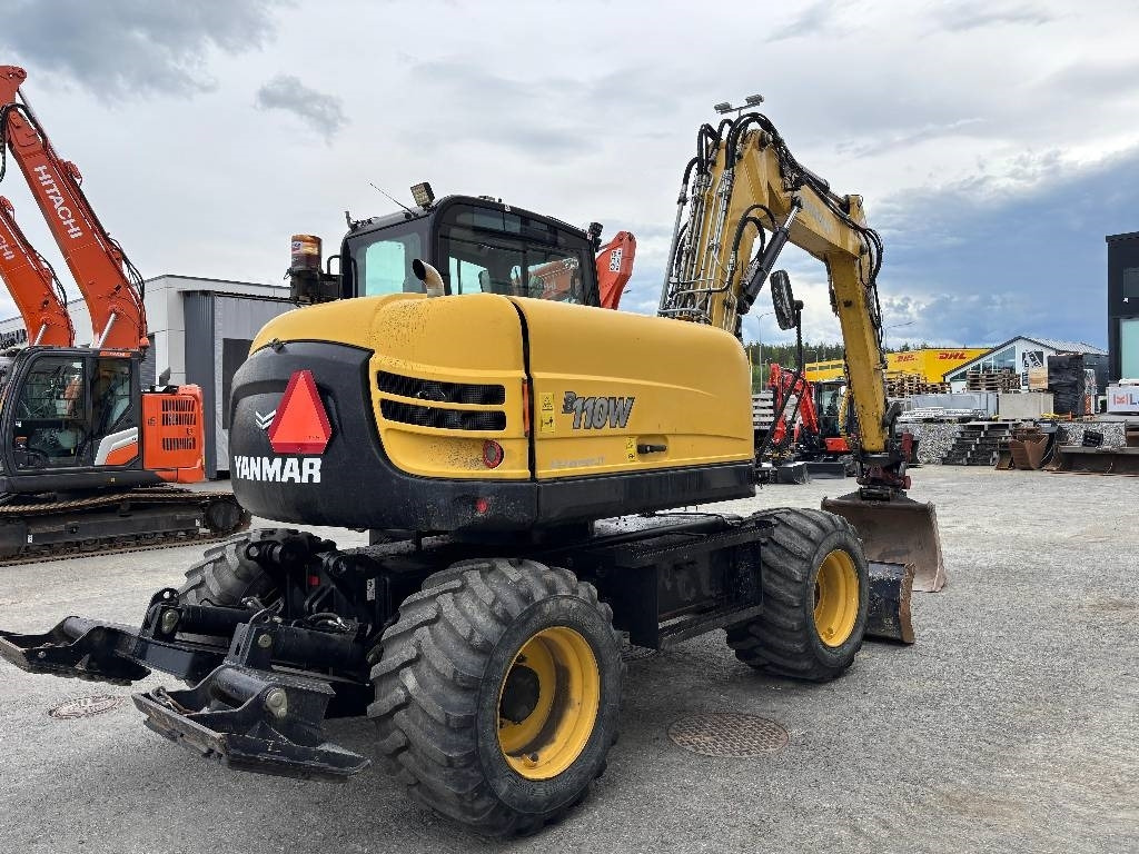 Yanmar B110W PYÖRITTÄJÄLLÄ - Mobiele graafmachine: afbeelding 4 Yanmar B110W PYÖRITTÄJÄLLÄ - Mobiele graafmachine: afbeelding 4