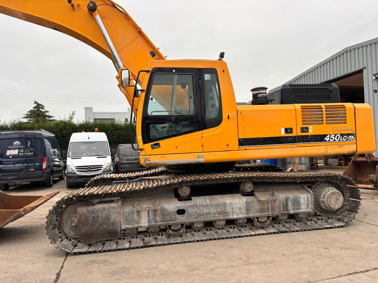 Hyundai Robex 450LC-7A. Hyd SW. ZSA. Klima. - Rupsgraafmachine: afbeelding 3 Hyundai Robex 450LC-7A. Hyd SW. ZSA. Klima. - Rupsgraafmachine: afbeelding 3