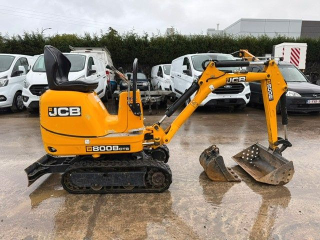 JCB 8008. 2 Löffel. 675h! - Minigraafmachine: afbeelding 1 JCB 8008. 2 Löffel. 675h! - Minigraafmachine: afbeelding 1