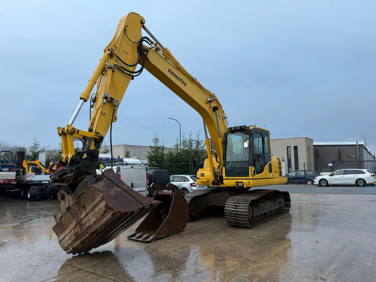 Komatsu PC160LC-8. 2 Löffel. Klima. - Rupsgraafmachine: afbeelding 2 Komatsu PC160LC-8. 2 Löffel. Klima. - Rupsgraafmachine: afbeelding 2