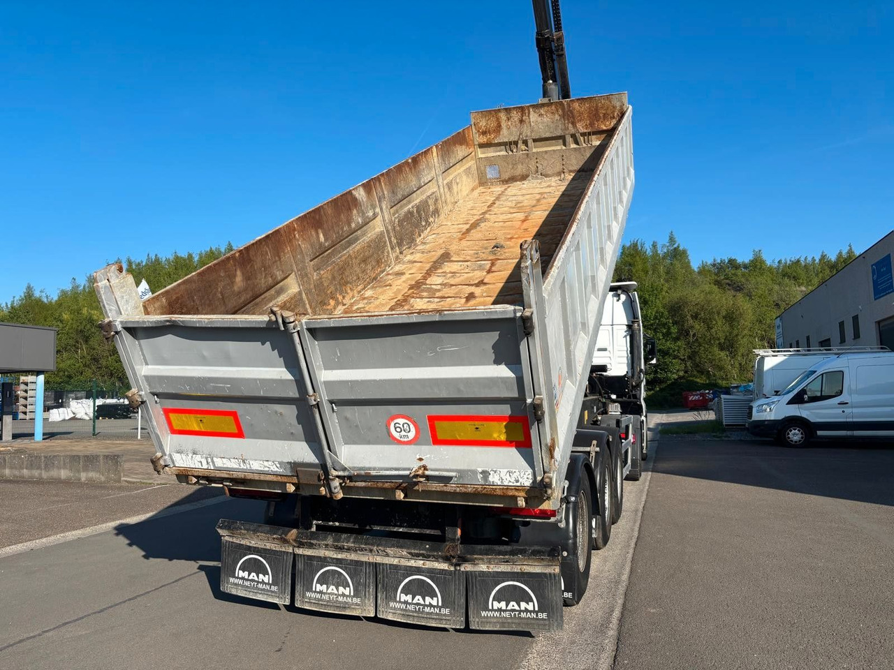 MAN TGX 18.540. Kipper + Kran PK20002. - Trekker: afbeelding 4 MAN TGX 18.540. Kipper + Kran PK20002. - Trekker: afbeelding 4
