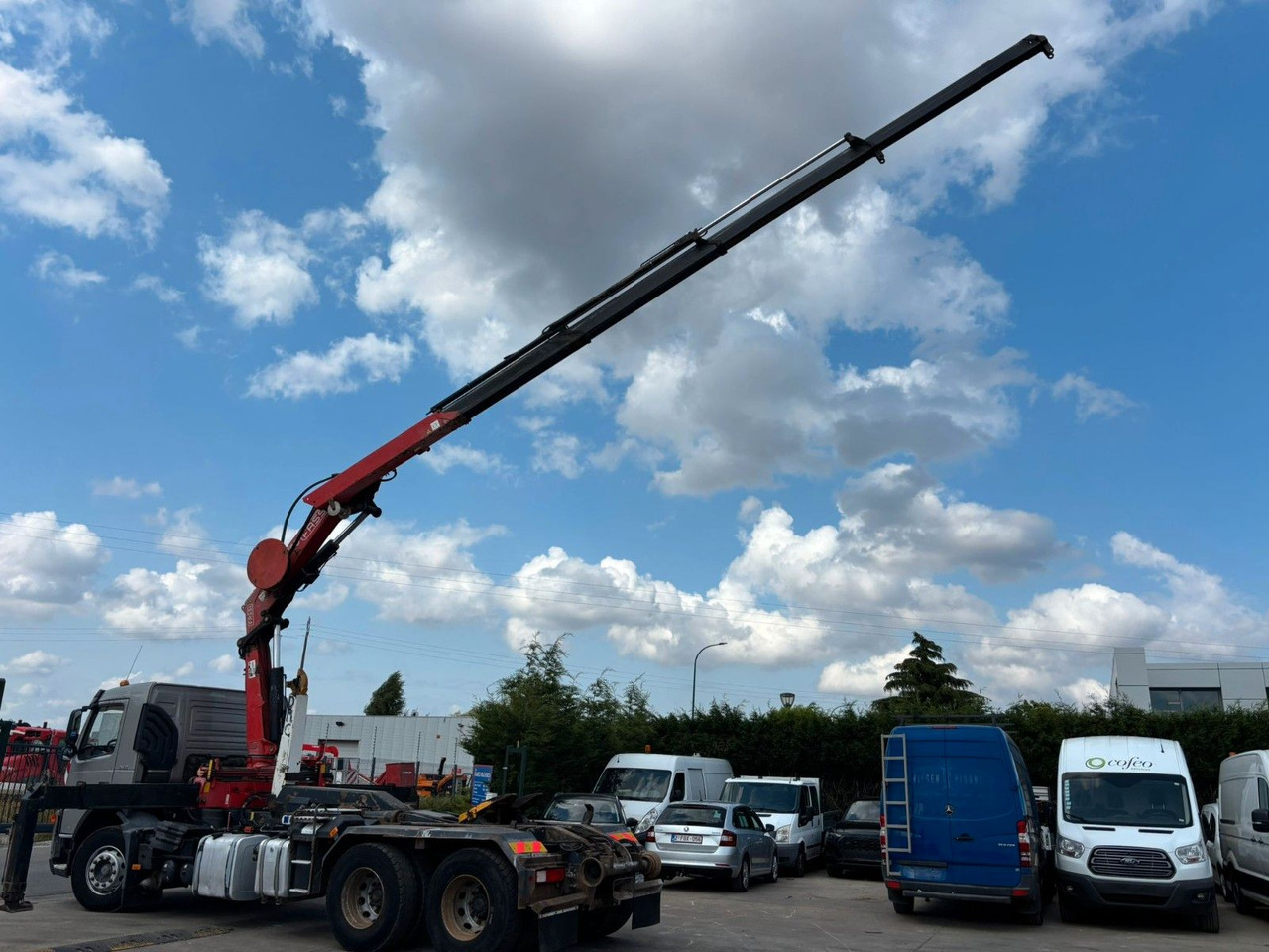 Volvo 6x4. Fassi F195A. Abroll. Funk. Tempomat. - Haakarmsysteem vrachtwagen, Kraanwagen: afbeelding 1 Volvo 6x4. Fassi F195A. Abroll. Funk. Tempomat. - Haakarmsysteem vrachtwagen, Kraanwagen: afbeelding 1