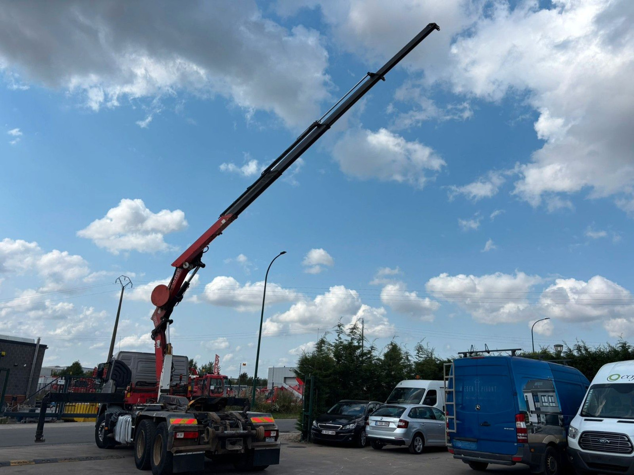 Volvo 6x4. Fassi F195A. Abroll. Funk. Tempomat. - Kraanwagen: afbeelding 3 Volvo 6x4. Fassi F195A. Abroll. Funk. Tempomat. - Kraanwagen: afbeelding 3