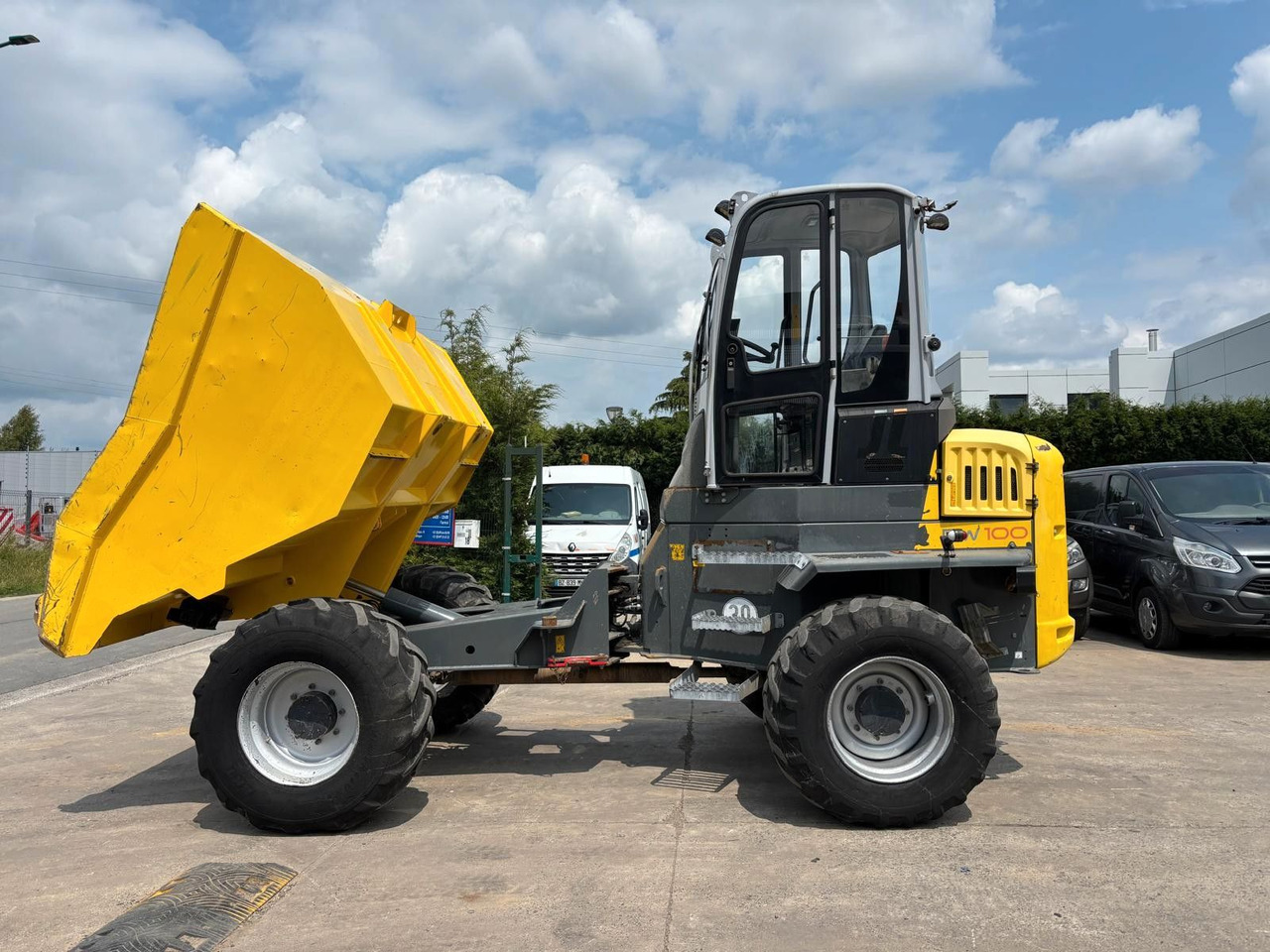 Minidumper Wacker Neuson DW100. Dumper. Kamera.: afbeelding 8