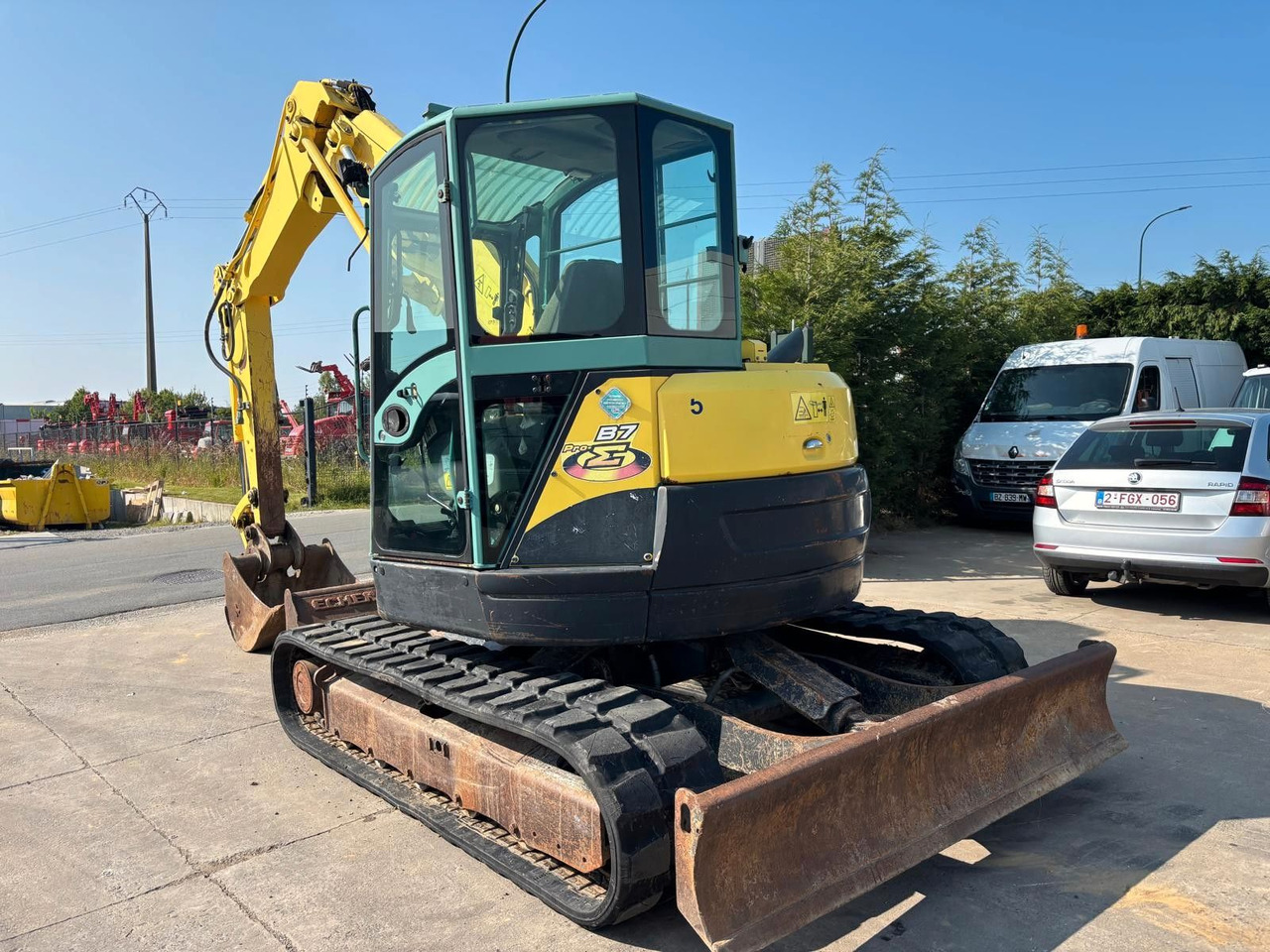 Minigraafmachine Yanmar B7 Sigma. 3 Löffel.: afbeelding 9