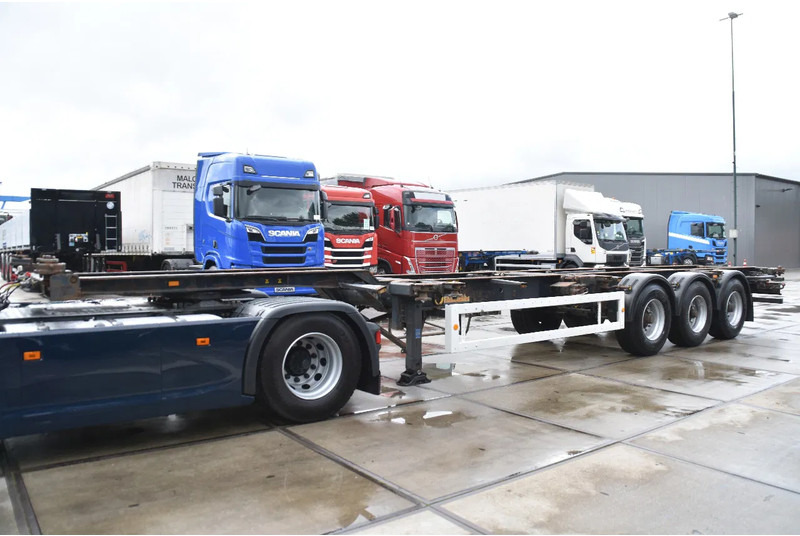 Krone SDC 27 - BPW AXLES - DRUM BRAKES - - Containertransporter/ Wissellaadbak oplegger: afbeelding 4 Krone SDC 27 - BPW AXLES - DRUM BRAKES - - Containertransporter/ Wissellaadbak oplegger: afbeelding 4