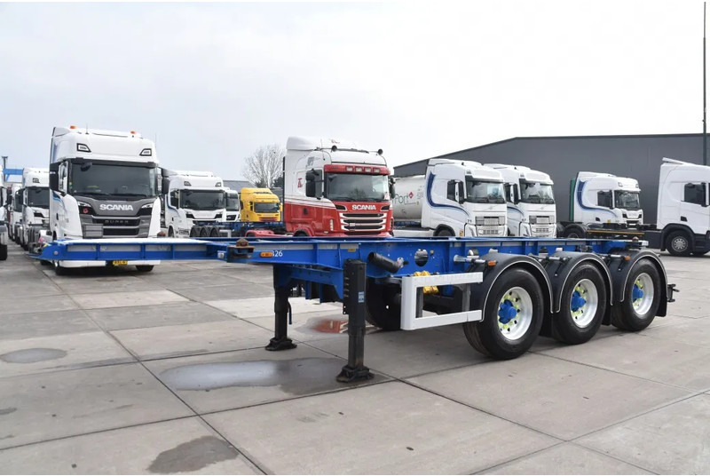 LAG O-3-CC - 20FT SWAP - ADR FL - ALCOA - BPW AXLES - DISC BRAKES - EMPTY WEIGHT 3080 KG!! - Containertransporter/ Wissellaadbak oplegger: afbeelding 5 LAG O-3-CC - 20FT SWAP - ADR FL - ALCOA - BPW AXLES - DISC BRAKES - EMPTY WEIGHT 3080 KG!! - Containertransporter/ Wissellaadbak oplegger: afbeelding 5