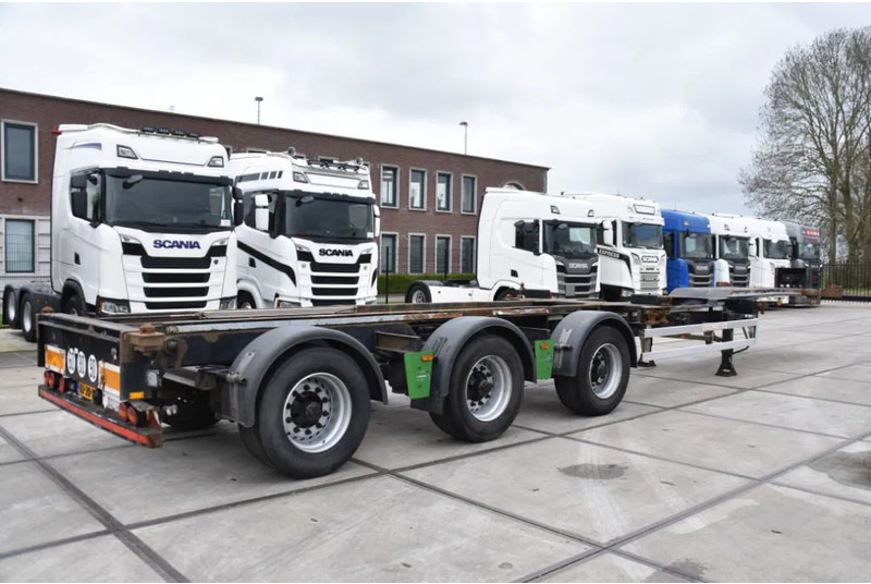 Renders ROC 16.27 CC - X STEERING - BPW AXLES - DISC BRAKES - - Containertransporter/ Wissellaadbak oplegger: afbeelding 2 Renders ROC 16.27 CC - X STEERING - BPW AXLES - DISC BRAKES - - Containertransporter/ Wissellaadbak oplegger: afbeelding 2