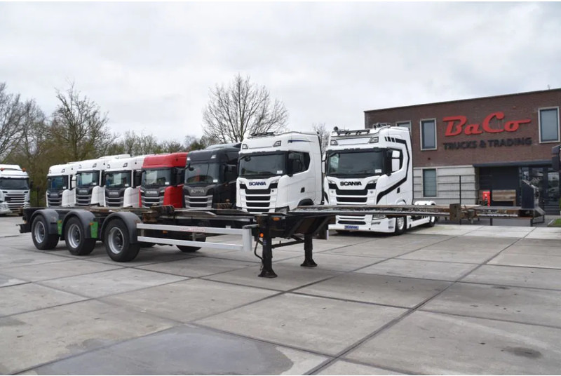 Renders ROC 16.27 CC - X STEERING - BPW AXLES - DISC BRAKES - - Containertransporter/ Wissellaadbak oplegger: afbeelding 1 Renders ROC 16.27 CC - X STEERING - BPW AXLES - DISC BRAKES - - Containertransporter/ Wissellaadbak oplegger: afbeelding 1