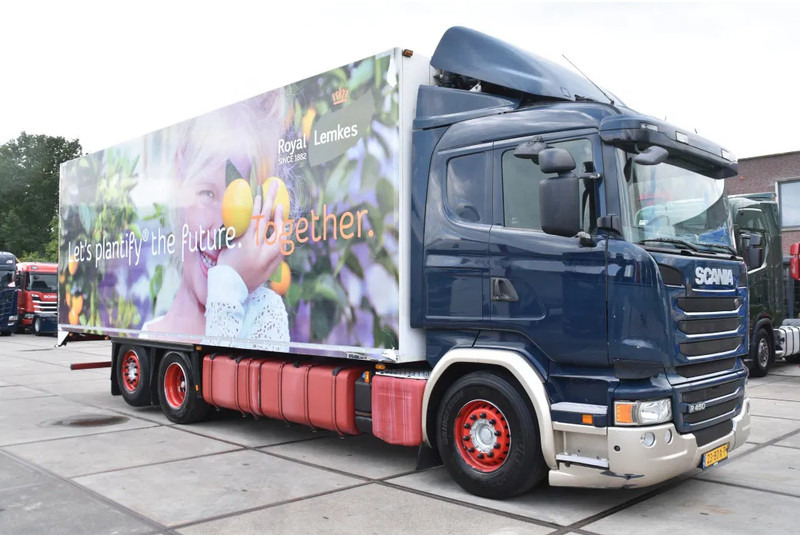 Scania R450 HL 6x2 + THERMO KING TS-300 - RETARDER - WHEELBASE: 510 CM - AIRCO - - Koelwagen vrachtwagen: afbeelding 1 Scania R450 HL 6x2 + THERMO KING TS-300 - RETARDER - WHEELBASE: 510 CM - AIRCO - - Koelwagen vrachtwagen: afbeelding 1