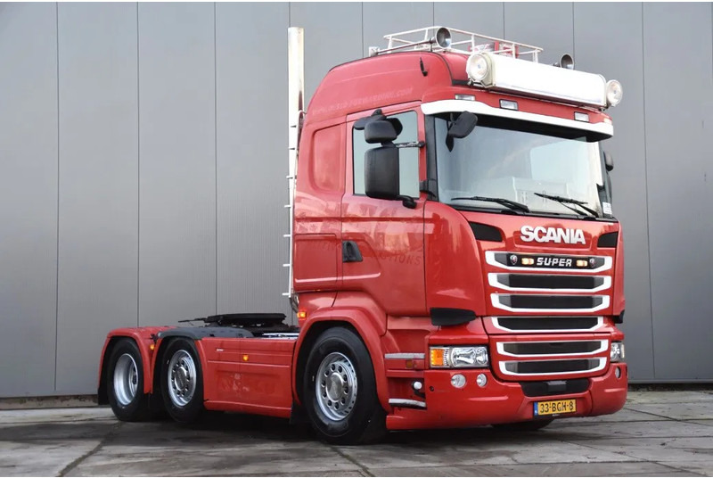 Scania R450 HL 6x2/4 - SCR ONLY - EURO 6 - 955 TKM - AIRCO - CAB HEATER - 2 x FUEL TANKS - SPECIAL EXHAUST PIPES - - Trekker: afbeelding 1 Scania R450 HL 6x2/4 - SCR ONLY - EURO 6 - 955 TKM - AIRCO - CAB HEATER - 2 x FUEL TANKS - SPECIAL EXHAUST PIPES - - Trekker: afbeelding 1