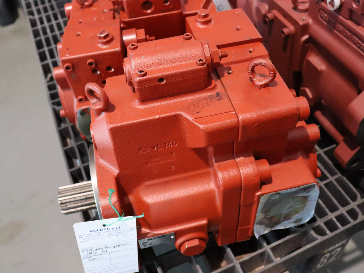 KAWASAKI K3VL140B-1NRSM-L01 H1 - Hydraulische pomp voor Bouwmachine: afbeelding 2 KAWASAKI K3VL140B-1NRSM-L01 H1 - Hydraulische pomp voor Bouwmachine: afbeelding 2