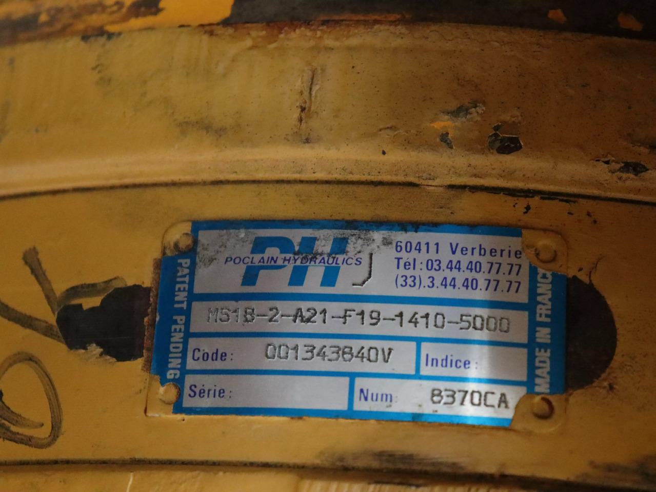 POCLAIN MS18-2-A21-F19-1410-5000 - Hydromotor voor Bouwmachine: afbeelding 4 POCLAIN MS18-2-A21-F19-1410-5000 - Hydromotor voor Bouwmachine: afbeelding 4