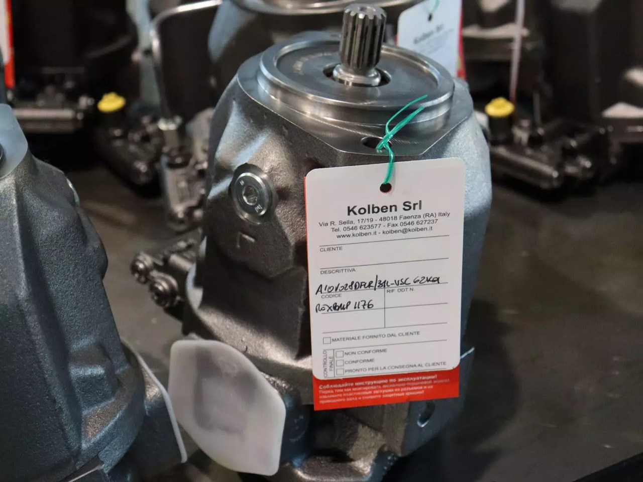 REXROTH A10VO28DFLR/31L-VSC62K01 - Hydraulische pomp voor Bouwmachine: afbeelding 1 REXROTH A10VO28DFLR/31L-VSC62K01 - Hydraulische pomp voor Bouwmachine: afbeelding 1