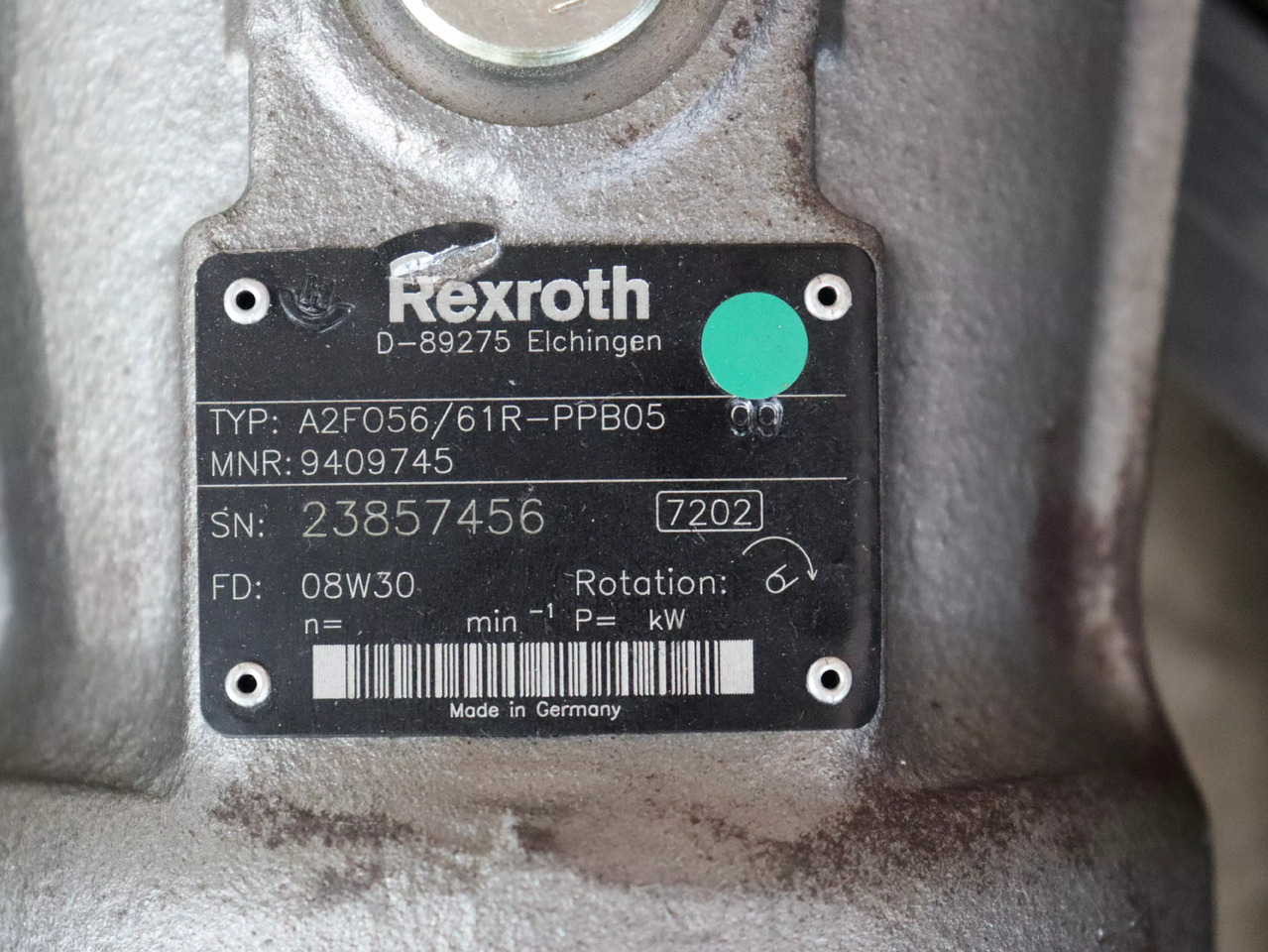 REXROTH A2FO56/61R-PPB05 - Hydraulische pomp voor Bouwmachine: afbeelding 3 REXROTH A2FO56/61R-PPB05 - Hydraulische pomp voor Bouwmachine: afbeelding 3