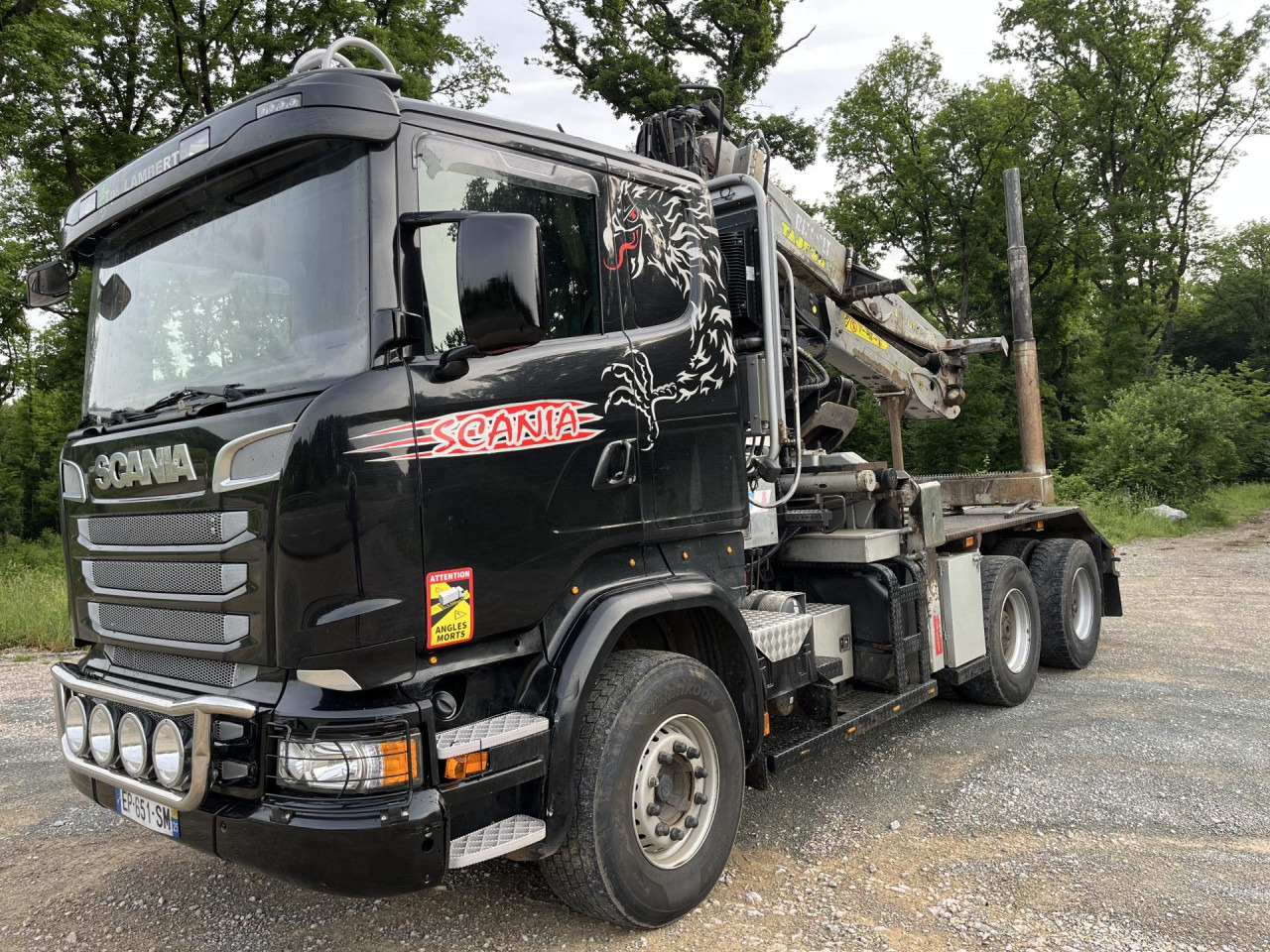 SCANIA R 580 CB6x4EHZ - Chassis vrachtwagen: afbeelding 2 SCANIA R 580 CB6x4EHZ - Chassis vrachtwagen: afbeelding 2