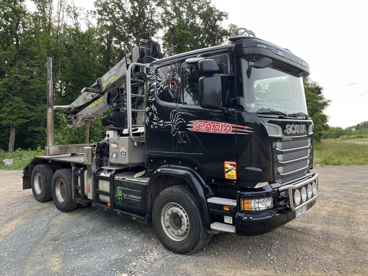SCANIA R 580 CB6x4EHZ - Chassis vrachtwagen: afbeelding 2 SCANIA R 580 CB6x4EHZ - Chassis vrachtwagen: afbeelding 2