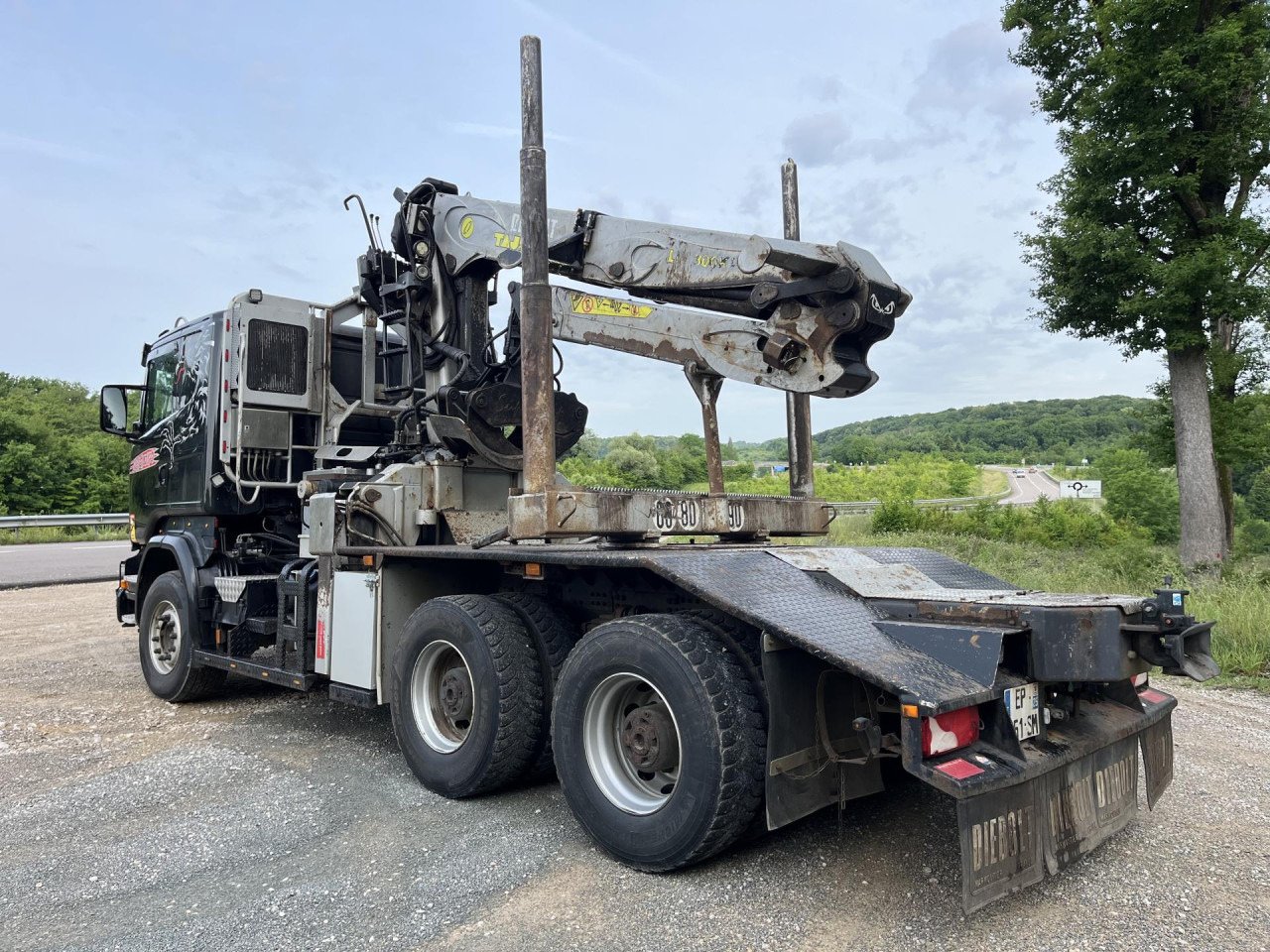 SCANIA R 580 CB6x4EHZ - Chassis vrachtwagen: afbeelding 3 SCANIA R 580 CB6x4EHZ - Chassis vrachtwagen: afbeelding 3