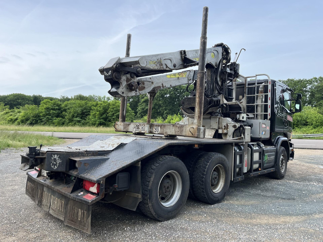 SCANIA R 580 CB6x4EHZ - Chassis vrachtwagen: afbeelding 4 SCANIA R 580 CB6x4EHZ - Chassis vrachtwagen: afbeelding 4