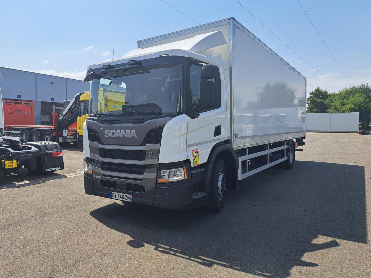 SCANIA SCANIA P280 4x2 Fourgon /Hayon 9L - Chassis vrachtwagen: afbeelding 1 SCANIA SCANIA P280 4x2 Fourgon /Hayon 9L - Chassis vrachtwagen: afbeelding 1