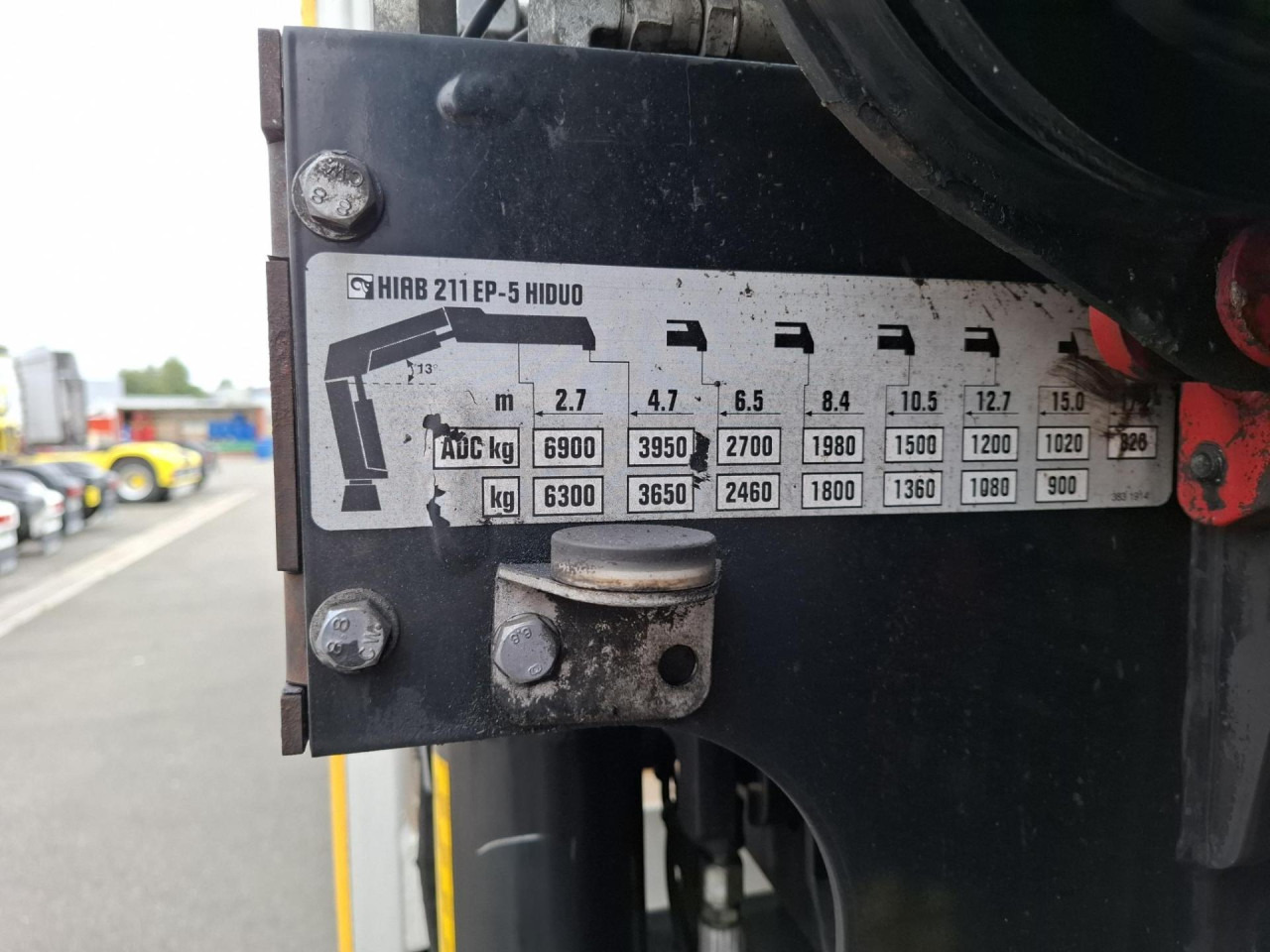 SCANIA SCANIA P41 8/2*6 Plat +Grue 21TM - Chassis vrachtwagen: afbeelding 5 SCANIA SCANIA P41 8/2*6 Plat +Grue 21TM - Chassis vrachtwagen: afbeelding 5