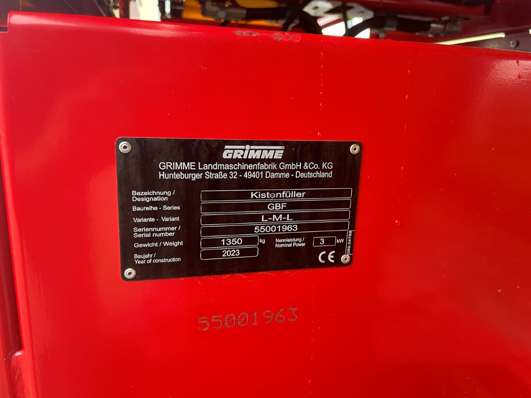 Grimme GBF L-M-L - Rental - Opslag: afbeelding 2 Grimme GBF L-M-L - Rental - Opslag: afbeelding 2