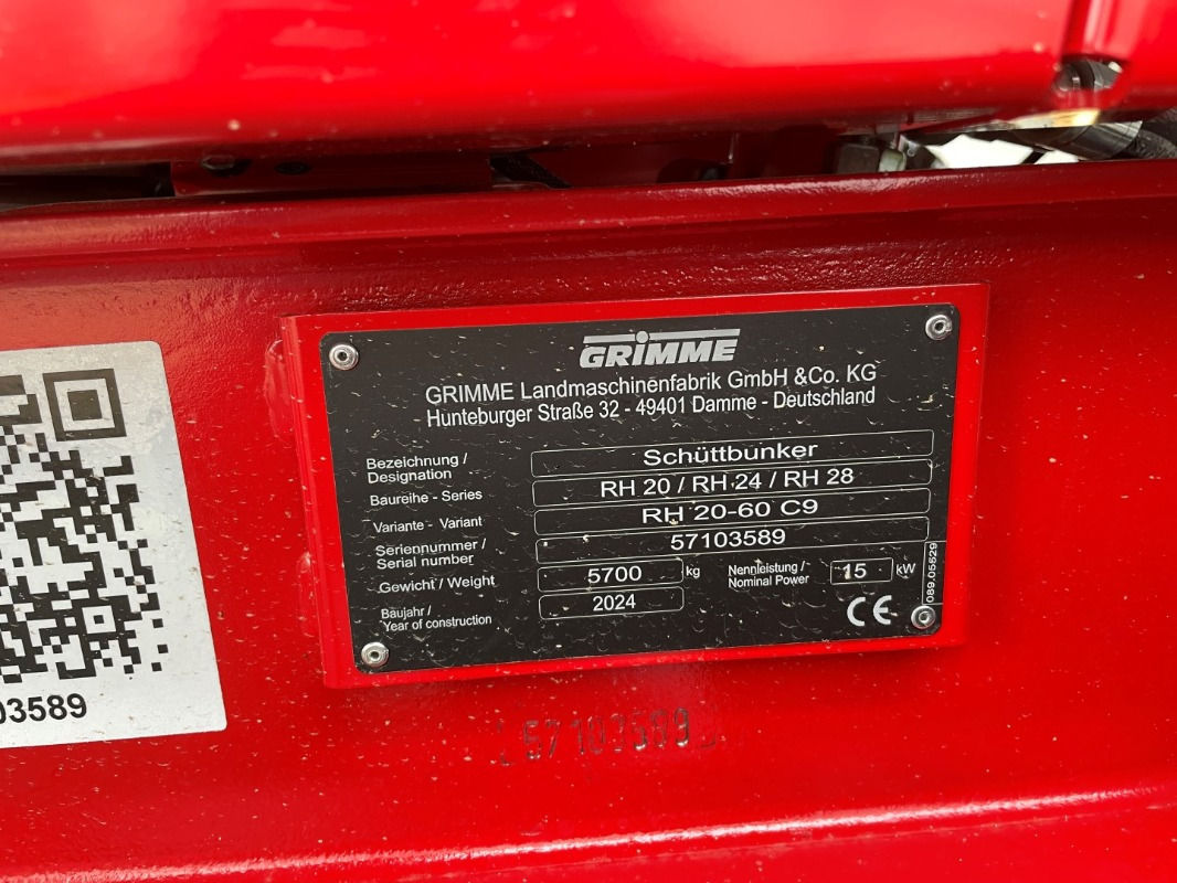 Grimme RH 20-60 C9 - Rental - Opslag: afbeelding 2 Grimme RH 20-60 C9 - Rental - Opslag: afbeelding 2