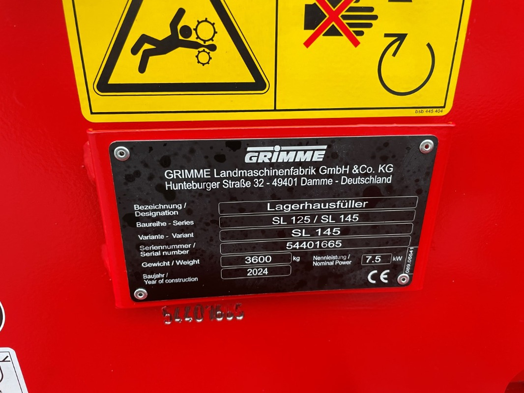 Grimme SL 145 - Rental - Opslag: afbeelding 2 Grimme SL 145 - Rental - Opslag: afbeelding 2