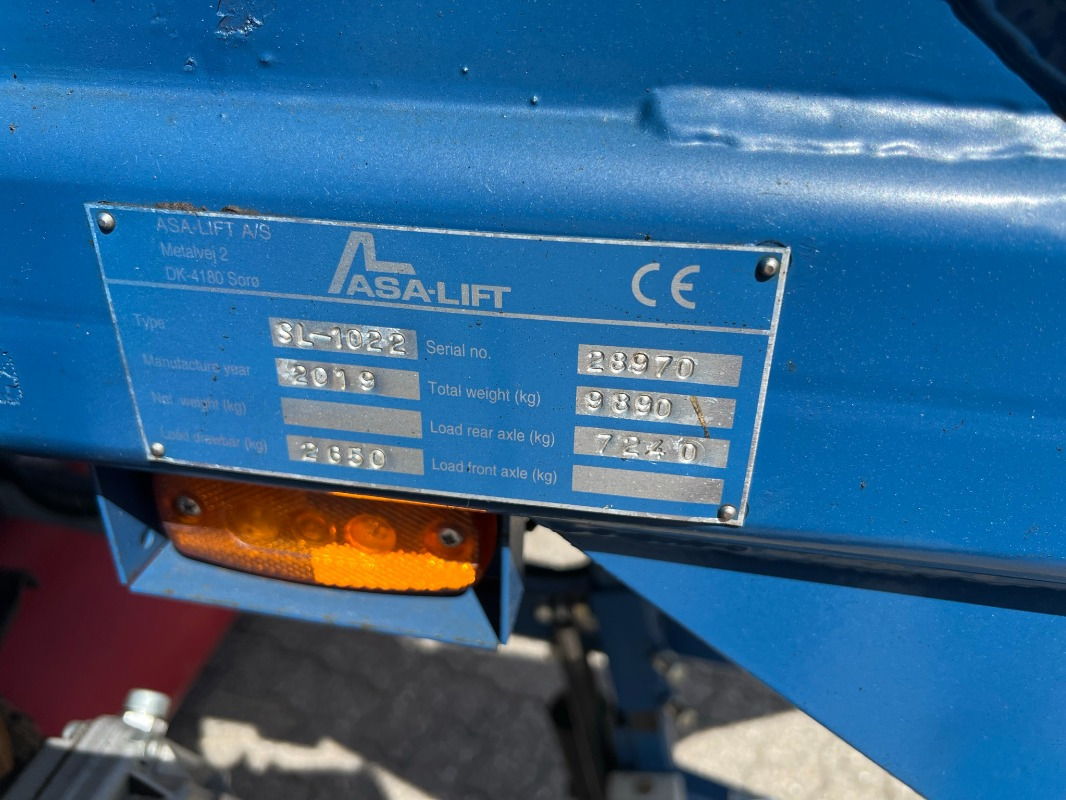 ASA-Lift ASA-LIFT SL-1022 - Oogstmachine toebehoor: afbeelding 2 ASA-Lift ASA-LIFT SL-1022 - Oogstmachine toebehoor: afbeelding 2