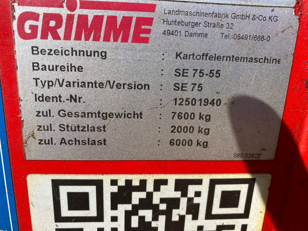 Grimme SE 85-55 UB - Oogstmachine: afbeelding 2 Grimme SE 85-55 UB - Oogstmachine: afbeelding 2