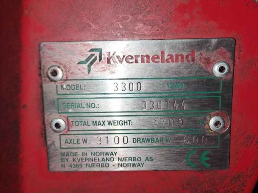 Kverneland UN-3300 - Oogstmachine: afbeelding 4 Kverneland UN-3300 - Oogstmachine: afbeelding 4