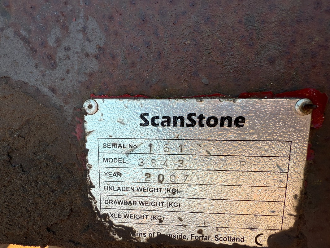 Scanstone 3843 AR - Oogstmachine toebehoor: afbeelding 2 Scanstone 3843 AR - Oogstmachine toebehoor: afbeelding 2