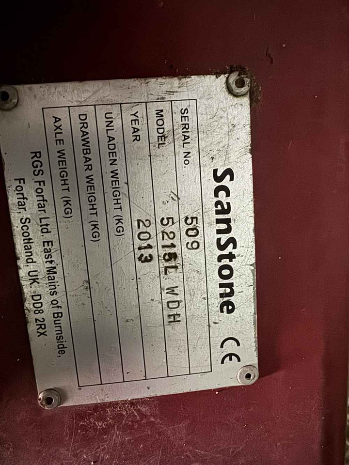 Scanstone ScanStone 5215 LWDH - Aardappelrooier: afbeelding 2 Scanstone ScanStone 5215 LWDH - Aardappelrooier: afbeelding 2
