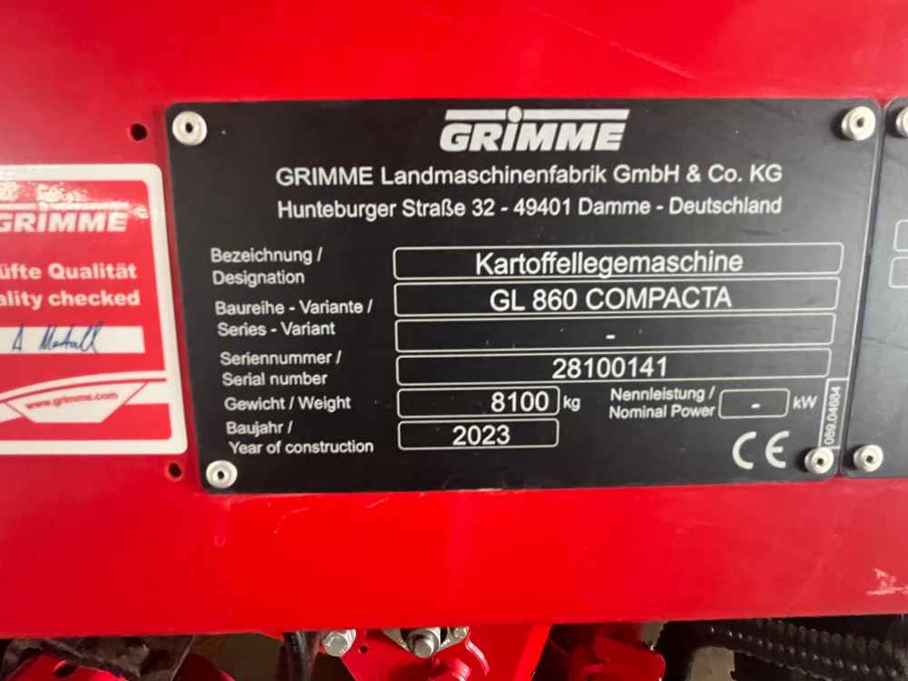 Grimme GL 860 COMPACTA - Oogstmachine: afbeelding 5 Grimme GL 860 COMPACTA - Oogstmachine: afbeelding 5
