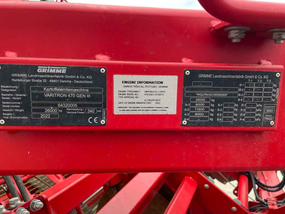 Grimme VARITRON 470 RS GEN III - Oogstmachine: afbeelding 3 Grimme VARITRON 470 RS GEN III - Oogstmachine: afbeelding 3