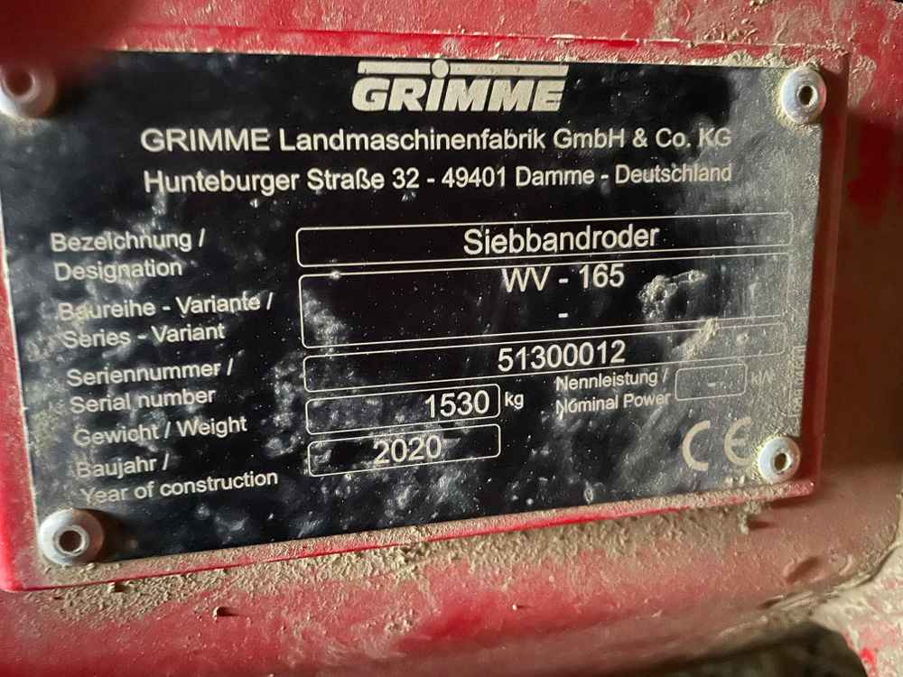 Grimme WV 165 - Wijnoogstmachine: afbeelding 2 Grimme WV 165 - Wijnoogstmachine: afbeelding 2