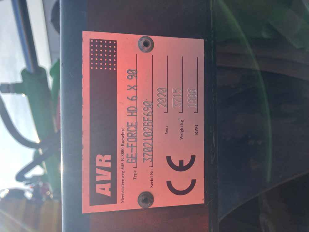 AVR GE-FORCE - Oogstmachine: afbeelding 2 AVR GE-FORCE - Oogstmachine: afbeelding 2