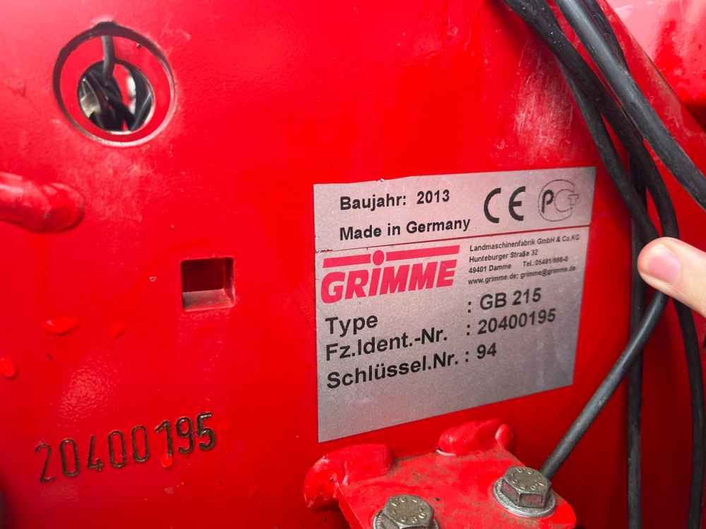 Grimme GB 215 - Oogstmachine: afbeelding 2 Grimme GB 215 - Oogstmachine: afbeelding 2