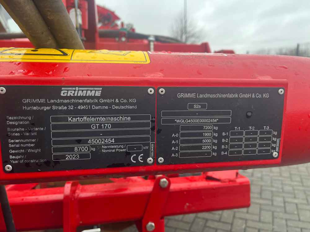 Grimme GT 170 - Oogstmachine: afbeelding 2 Grimme GT 170 - Oogstmachine: afbeelding 2