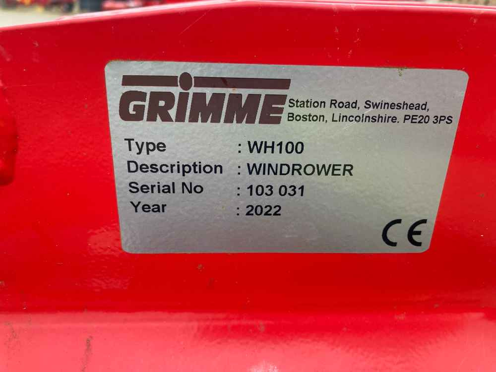 Grimme Grimme WH100 Single Row Potato Windrower - Oogstmachine: afbeelding 2 Grimme Grimme WH100 Single Row Potato Windrower - Oogstmachine: afbeelding 2