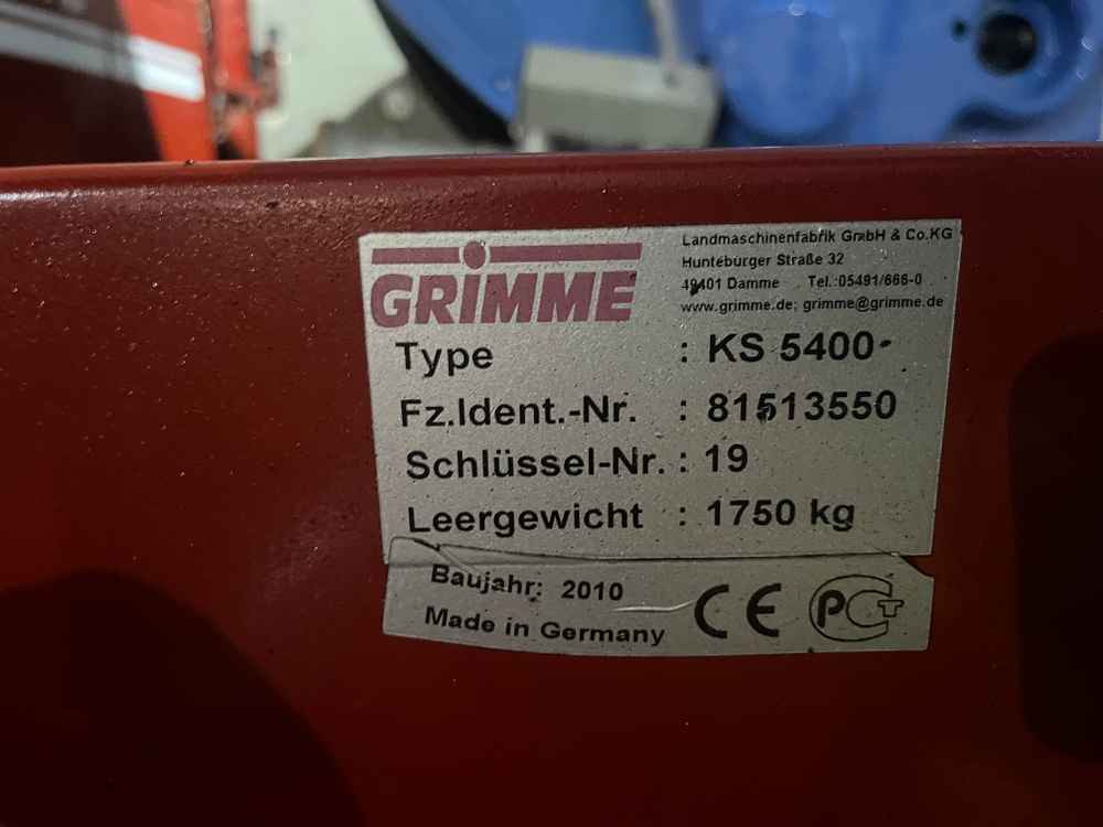 Grimme KS 5400 - Oogstmachine: afbeelding 2 Grimme KS 5400 - Oogstmachine: afbeelding 2