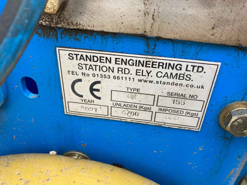 Standen Standen QM 2 Row Trailed Potato Harvester - Oogstmachine: afbeelding 2 Standen Standen QM 2 Row Trailed Potato Harvester - Oogstmachine: afbeelding 2