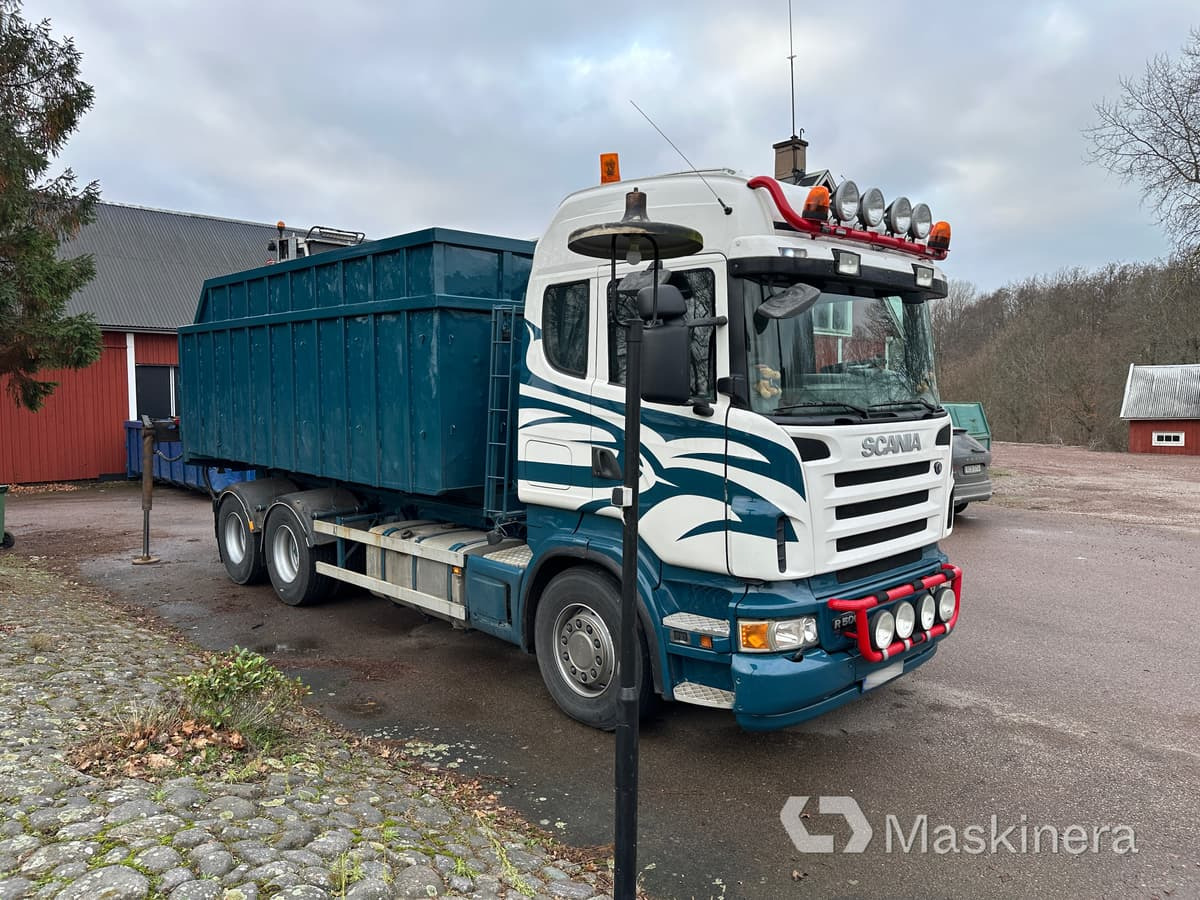 SCANIA R500LB6X4HHA Lastväxlare Scania R500 med FTG V10CX kran - Andere machine: afbeelding 3 SCANIA R500LB6X4HHA Lastväxlare Scania R500 med FTG V10CX kran - Andere machine: afbeelding 3