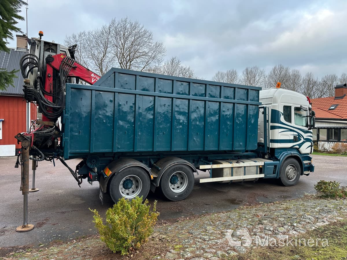 SCANIA R500LB6X4HHA Lastväxlare Scania R500 med FTG V10CX kran - Andere machine: afbeelding 5 SCANIA R500LB6X4HHA Lastväxlare Scania R500 med FTG V10CX kran - Andere machine: afbeelding 5