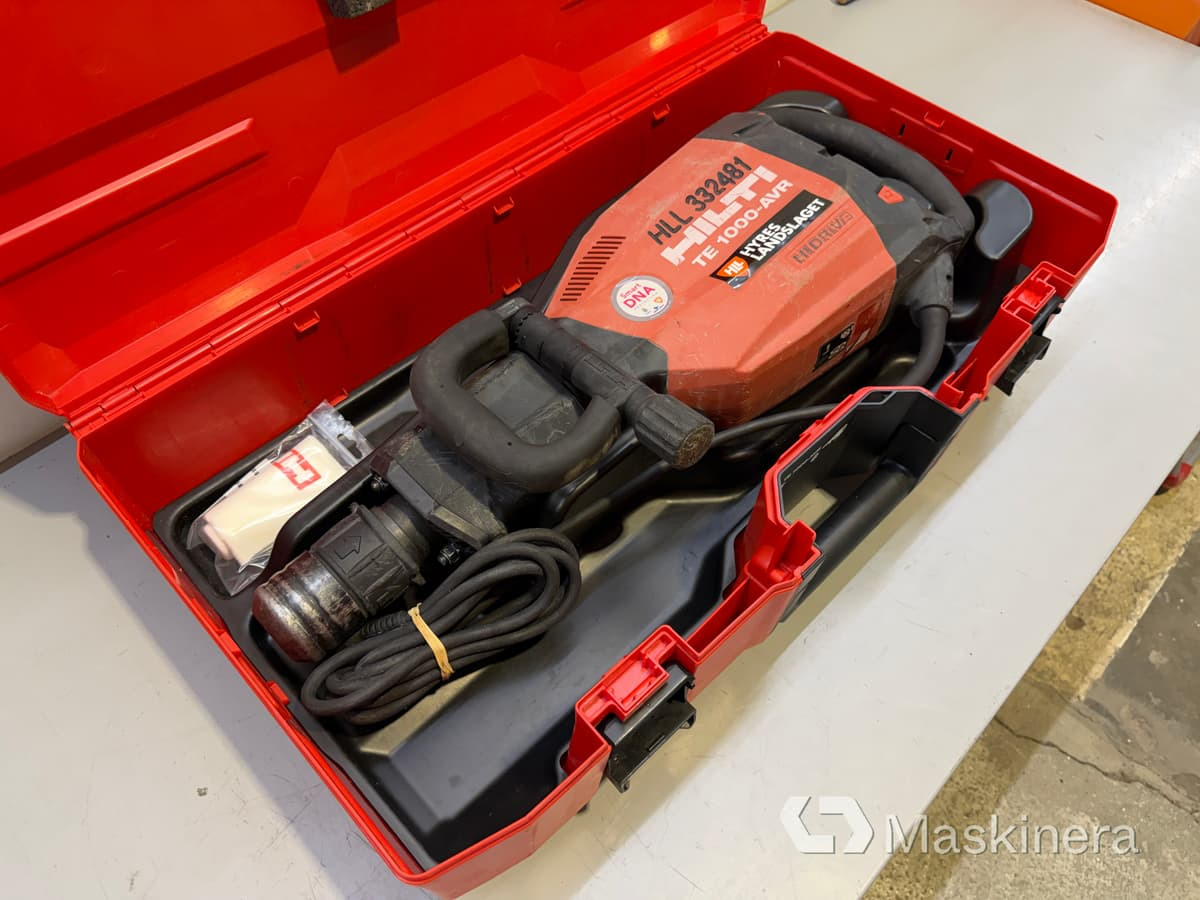 Bilningshammare Hilti TE 1000-AVR - Bouwmaterieel: afbeelding 3 Bilningshammare Hilti TE 1000-AVR - Bouwmaterieel: afbeelding 3